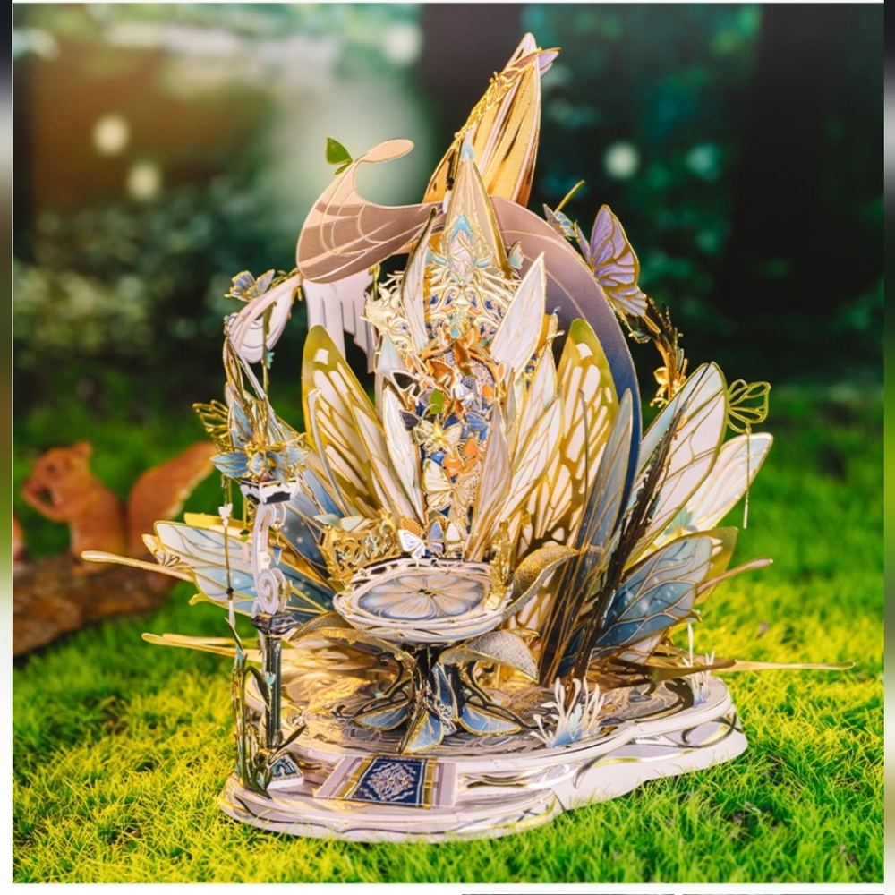 Elf's Throne Metal Diorama Puzzle Model